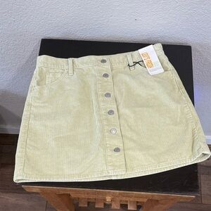 Levi’s Fresh BUTTONFRONT CORDUROY SKIRT